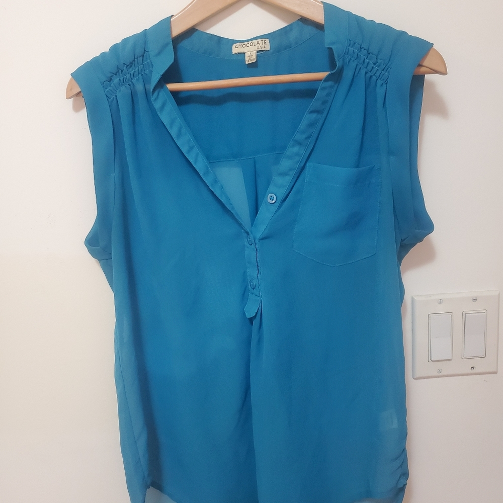 Bright blue Blouse